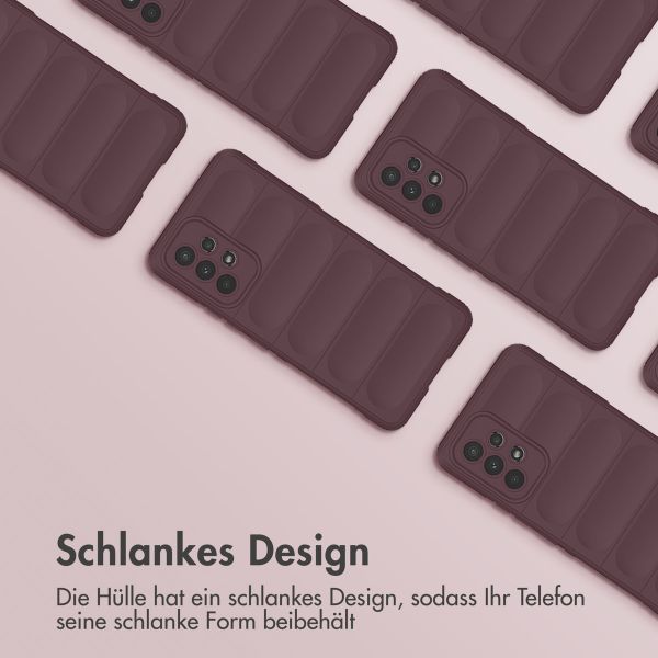 imoshion EasyGrip Back Cover für das Samsung Galaxy A53 - Aubergine