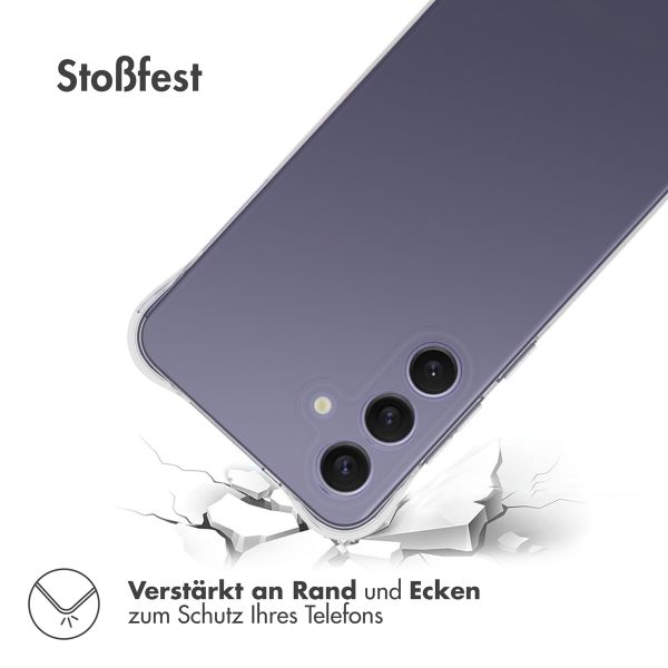 imoshion Shockproof Case Samsung Galaxy S25 Plus - Transparent