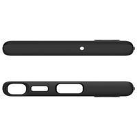 Spigen Thin Fit™ Hardcase für das Samsung Galaxy S22 Ultra - Schwarz