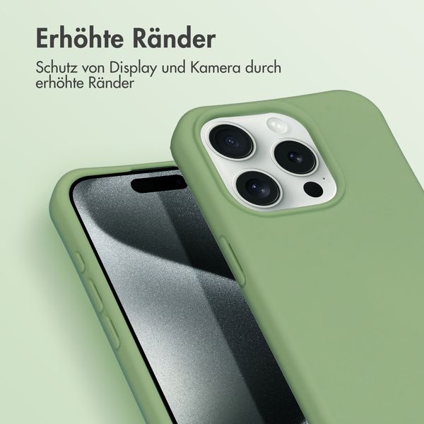 imoshion Color Backcover mit abtrennbarem Band für das iPhone 15 Pro - Grün