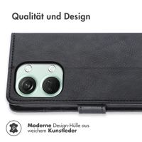 imoshion Luxuriöse Klapphülle OnePlus Nord 3 - Schwarz