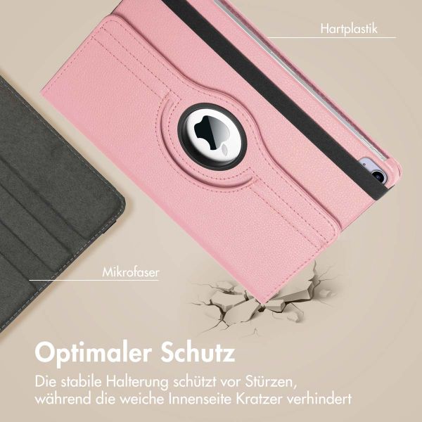 imoshion 360° drehbare Klapphülle Apple iPad Mini 7 (2024) / iPad Mini 6 (2021) - Rosa