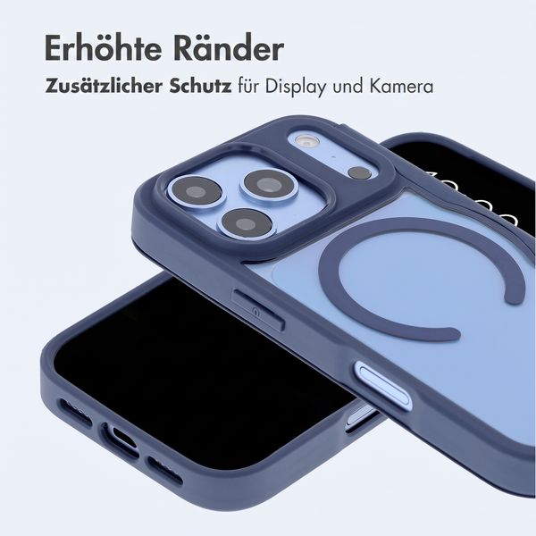 imoshion Transparente Bookcase mit MagSafe Apple iPhone 18 Pro / 17 Pro - Blau