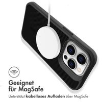 imoshion Rugged Hybrid Carbon Case mit MagSafe für das iPhone 14 Pro Max - Schwarz