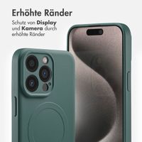 imoshion Color Back Cover mit MagSafe für das iPhone 15 Pro Max - Dunkelgrün