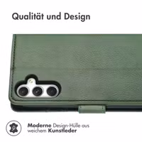 imoshion Luxuriöse Klapphülle Samsung Galaxy A25 (5G) - Grün