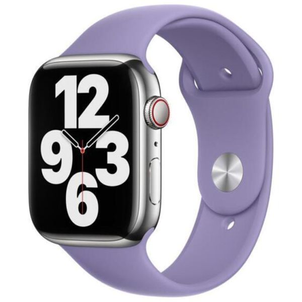 Apple Sport Band für Apple Watch Series 1 bis 9 / SE (38/40/41 mm) | Series 10 (42 mm) - English Lavender