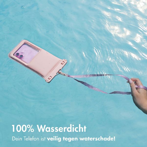 imoshion Floating Waterproof Pouch - Universelle wasserdichte Handyhülle - Rosa