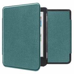 imoshion Slim Hard Case Sleepcover für das Kobo Clara Colour / Clara BW / Tolino Shine 5 / Shine color - Dunkelgrün