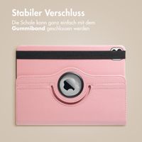 imoshion 360° drehbare Klapphülle Apple iPad Air 11 Zoll (2025) M3 / (2024) M2 / Air 5 (2022) / Air 4 (2020) / Pro 11 (2018/2020) - Rosa