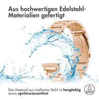 imoshion Edelstahlarmband für das Fitbit Versa / Versa 2 / Versa Lite - Rose Gold