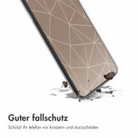 imoshion Design Hülle iPhone SE (2022 / 2020) / 8 / 7 - Graphic Lines Beige