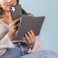 imoshion Luxuriöse Portemonnaie-Klapphülle Samsung Galaxy S21 - Grau