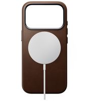 Nomad Traditional Leather Backcover mit MagSafe Apple iPhone 18 Pro / 17 Pro - Brown