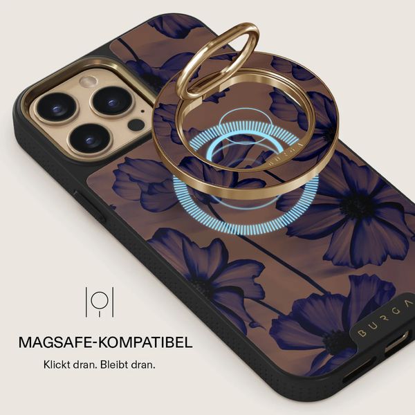 Burga Ringholder MagSafe Gold - Handyringe - Velvet Night