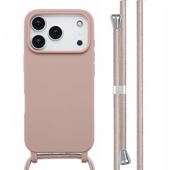 imoshion SilikonHülle mit Band Apple iPhone 17 Pro - Sand Pink