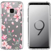 imoshion Design Hülle Samsung Galaxy S9 - Blume - Rosa