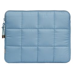 Selencia Puffy Laptop Hülle 13-14 Zoll - Laptop Sleeve - Slate Blue