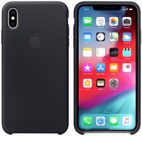Apple Silikoncase Schwarz für das Apple iPhone Xs Max