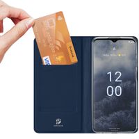 Dux Ducis Slim TPU Klapphülle für das Nokia G60 - Dunkelblau