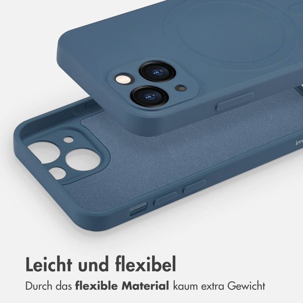 imoshion Color Back Cover mit MagSafe Apple iPhone 13 Mini - Dunkelblau