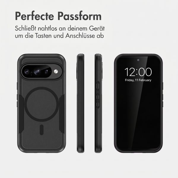 imoshion Backcover mit MagSafe Google Pixel 11 / 11 Pro / 10 / 10 Pro - Schwarz
