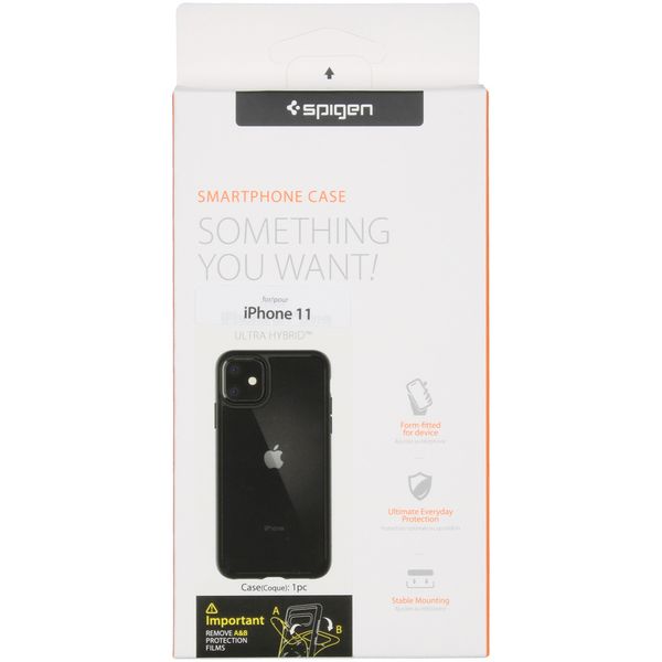 Spigen Ultra Hybrid™ Case Schwarz für das Apple iPhone 11