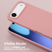 Selencia SilikonHülle mit abnehmbarem Band Apple iPhone Air - Sand Pink
