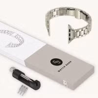 Selencia Slim Stahlgliederarmband für Apple Watch | 38/40/41/42 mm - Polarstern