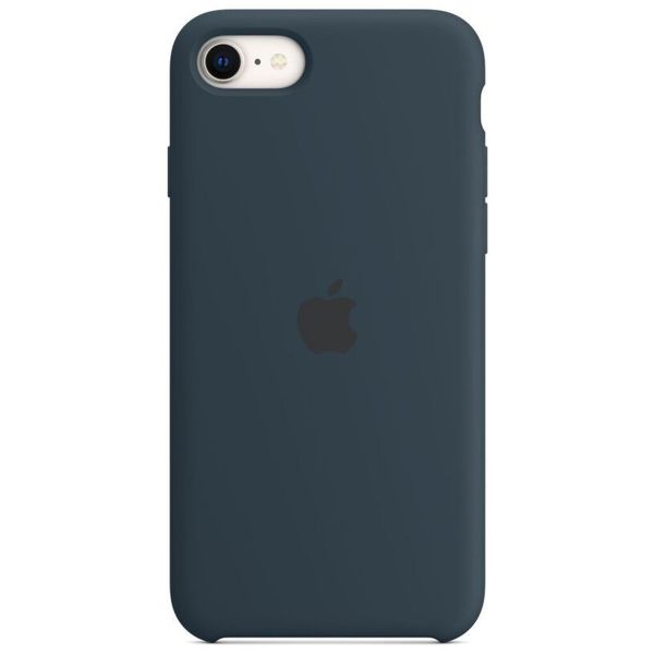 Apple Silikon-Case für das iPhone SE (2022 / 2020) / 8 / 7 - Abyss Blue