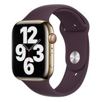 Apple Sport Band für das Apple Watch Series 1 bis 9 / SE (38/40/41 mm) / Series 10 (42 mm) - Größe S/M - Elderberry