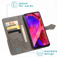 imoshion Mandala Klapphülle Oppo A74 (5G) / A54 (5G) - Grau