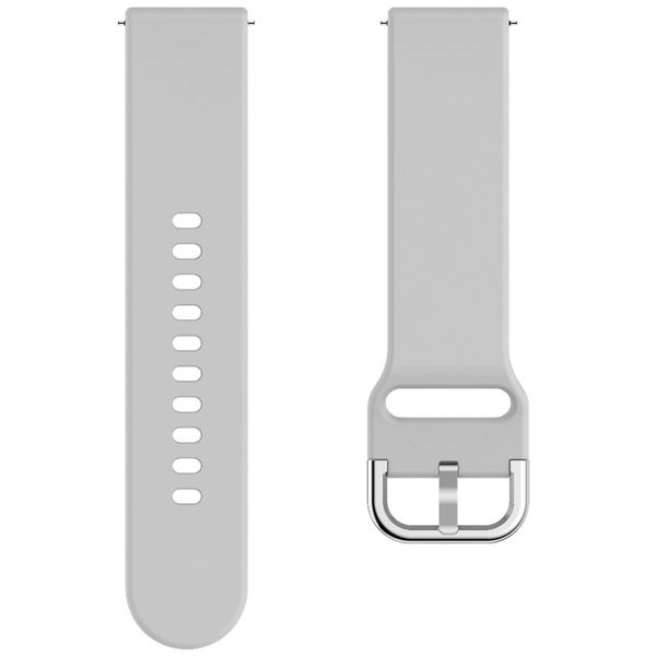 imoshion Silikonband für die Samsung Galaxy Watch 40/42mm / Active 2 42/44mm - Hellgrau