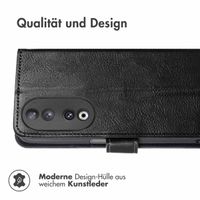 imoshion Luxuriöse Klapphülle für das Honor 90 Pro - Schwarz