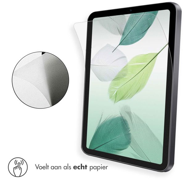 Accezz Paper Feel Screen Protector Apple iPad 9 (2021) 10.2 Zoll / iPad 8 (2020) 10.2 Zoll / iPad 7 (2019) 10.2 Zoll
