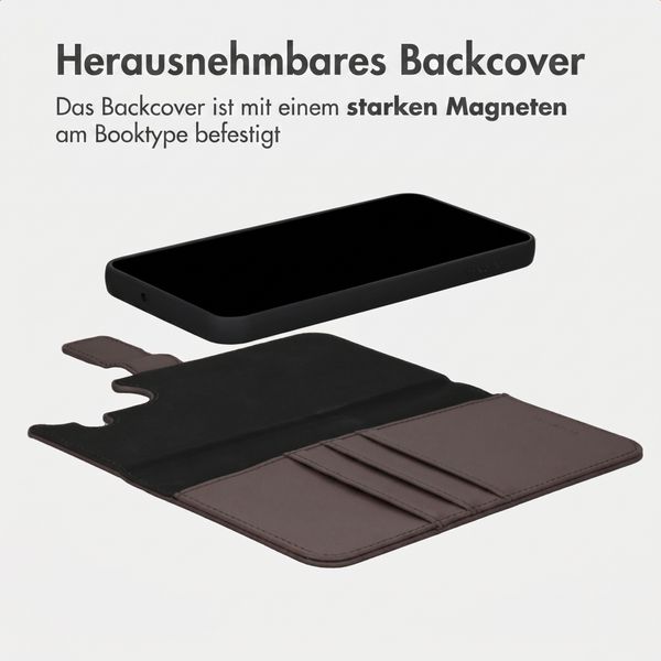 imoshion Herausnehmbare 2-in-1 Luxus-Bookcase Samsung Galaxy S24 FE - Braun
