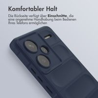 imoshion EasyGrip Back Cover für das Xiaomi Redmi Note 13 Pro Plus (5G) - Dunkelblau