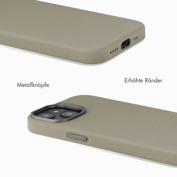 Accezz Mesh Backcover mit MagSafe Apple iPhone 14 / 13 - Dunkelgrau