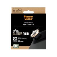 PanzerGlass Kameraprotektor Hoops Optic Rings für das Apple iPhone Air - Glitzergold