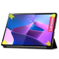 imoshion Trifold Klapphülle für das Lenovo Tab P12 Pro - Schwarz