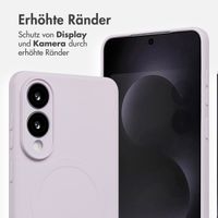 imoshion Color Back Cover mit MagSafe Samsung Galaxy S25 Edge - Violett