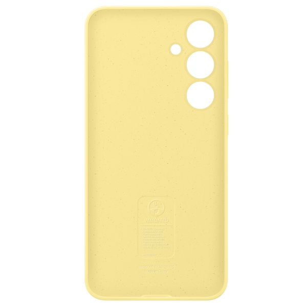 Samsung Original Silikon Cover Samsung Galaxy S24 FE - Gelb
