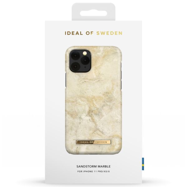 iDeal of Sweden Fashion Back Case iPhone 11 - Sandstorm Marble