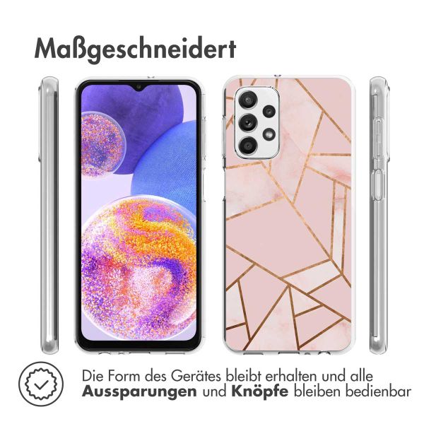 imoshion Design Hülle für das Galaxy A23 (5G) - Pink Graphic