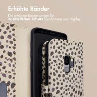 imoshion ﻿Design Klapphülle für das Samsung Galaxy S9 - Black And White Dots