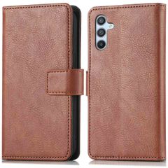 imoshion Luxuriöse Klapphülle Samsung Galaxy A34 (5G) - Braun