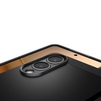 Spigen Tough Armor Backcover MagSafe Samsung Galaxy S25 Edge - Schwarz