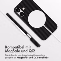 Accezz MagSafe Kevlar Hülle Apple iPhone 16 - Schwarz