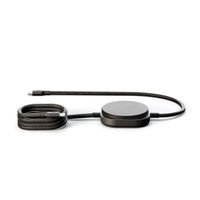Zens Pro 2 USB-C-Kabel mit kabellosem Ladegerät für Telefon / Earbuds - MagSafe und Qi2 - Schwarz
