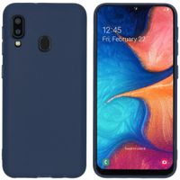 imoshion Color TPU Hülle Dunkelblau für Samsung Galaxy A20e